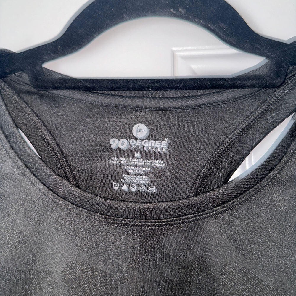 90 Degree By Reflex Charcoal Tank Top - Picture 3 of 7